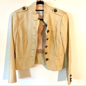 Beige Military Jacket